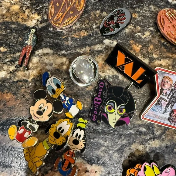 Colorful Assorted Collectible Pins - Picture 2 of 6